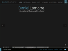 Tablet Screenshot of daniellamarre.com